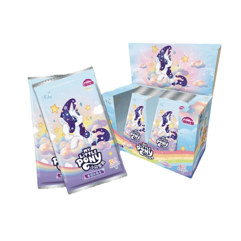 KAYOU Nieuwe My Little Pony Friendship Forever-kaart Rainbow Pack-uitgave 5-verzamelkaart Anime Merchandise Kindercadeau