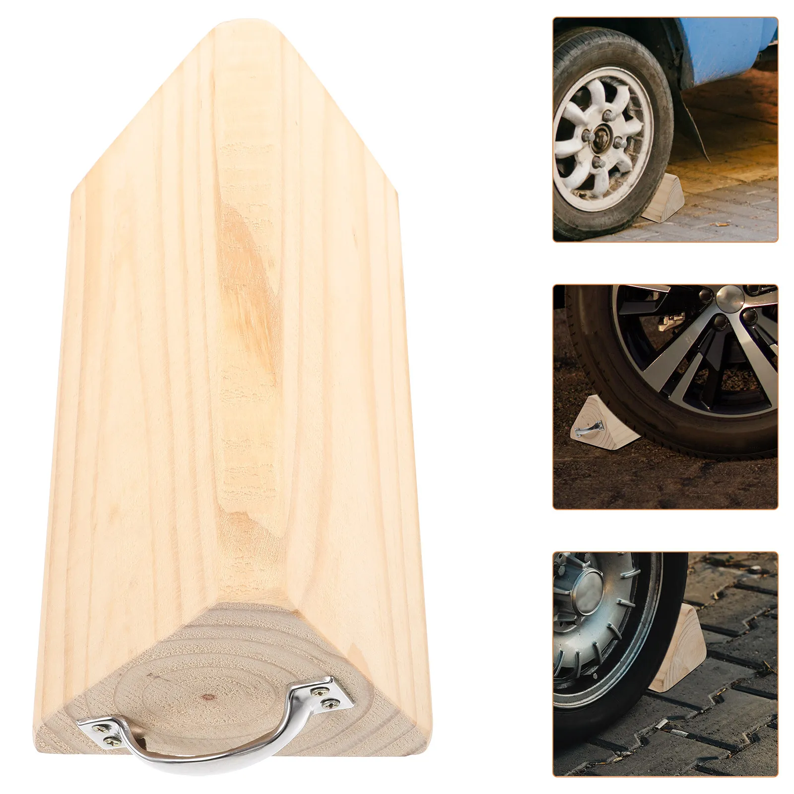 wheel-chock-tire-chock-solid-wood-durable-triangular-anti-skid-design-secure-parking-for-trucks-cars-travel-trailers-rv