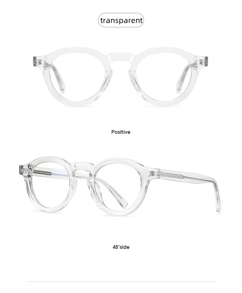 Marke Retro Anti Blau Licht Photochrome Sonnenbrille Lesebrille Frauen Männer Prebyopie Brillen Brille Runde Rahmen 0 bis + 6,0 – Detail 12