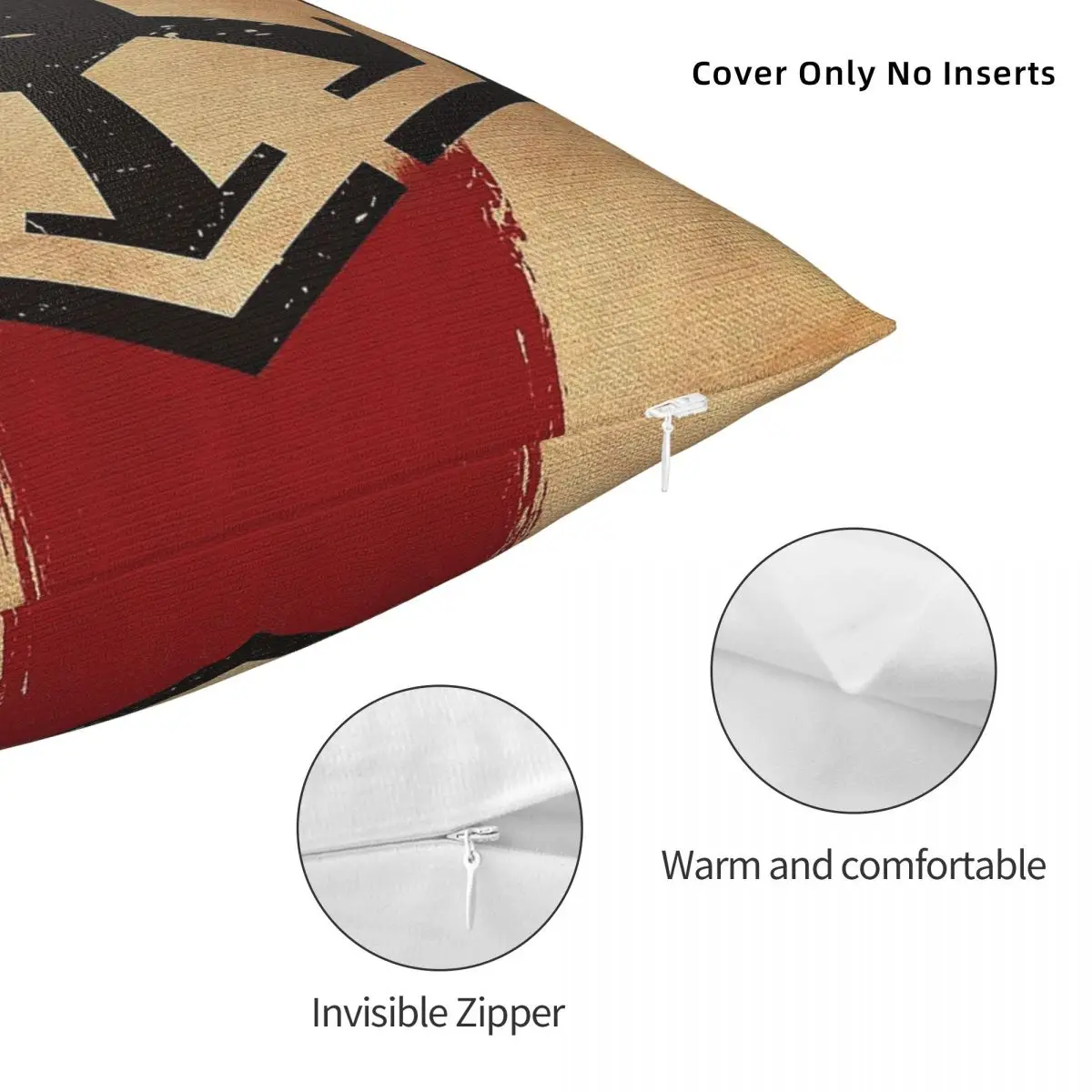 سيث كود Qotsisajak ساحة المخدة البوليستر الكتان المخملية الإبداعية البريدي وسادة رمية مزخرفة غطاء وسادة المنزل 18" #5