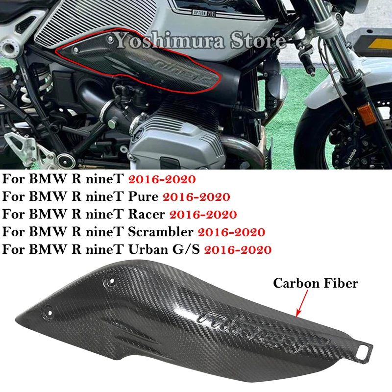 Carbon Wind Channel Cover Right Side Air Inlet Trim Accessories Fits For BMW R Nine T Scrambler Pure Racer Urban R9T G/S RnineT