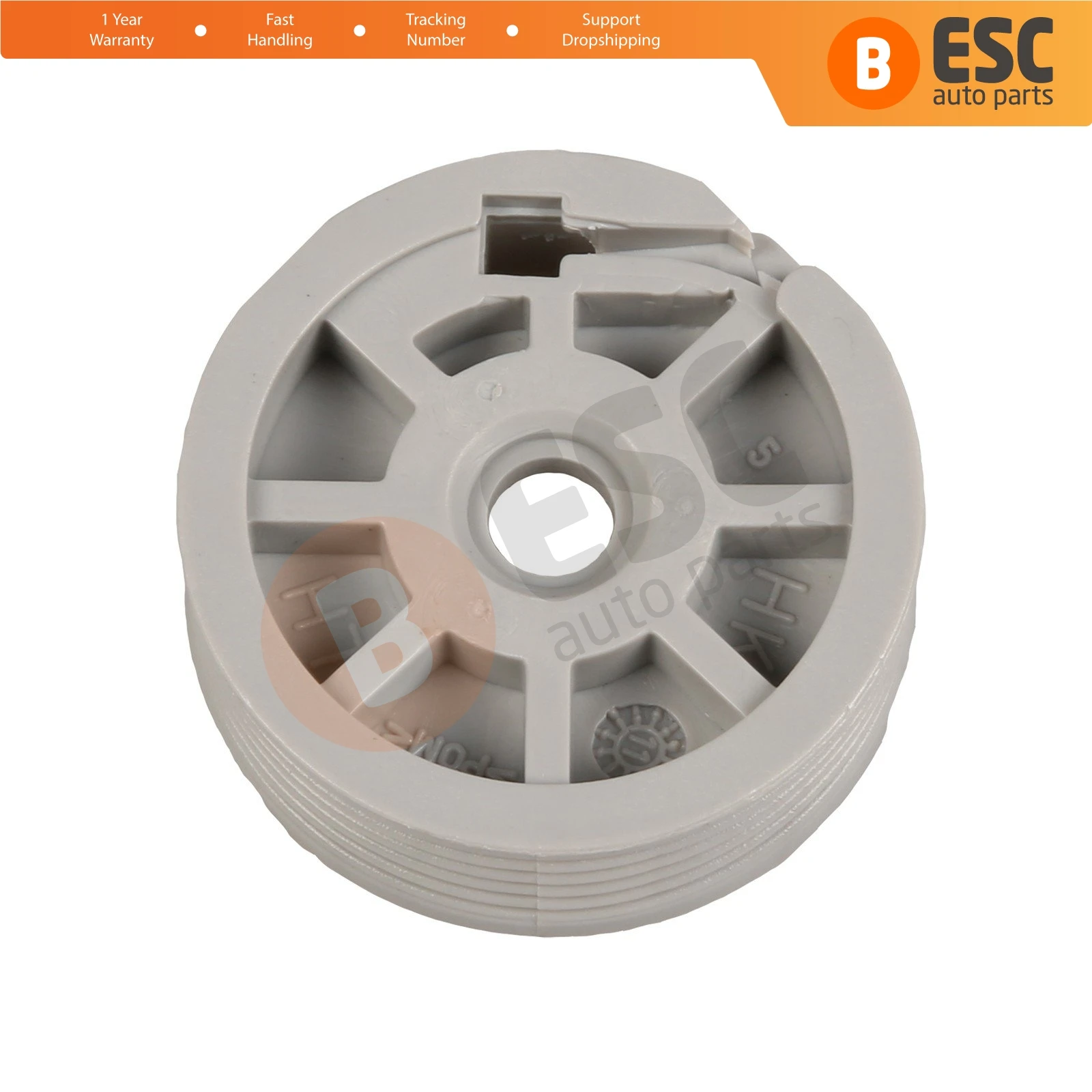 ESC Auto Parts EWR923 Electrical Power Window Regulator Wheel Front; Left For Fiat Fiorina Fast Shipment Ship From Turkey