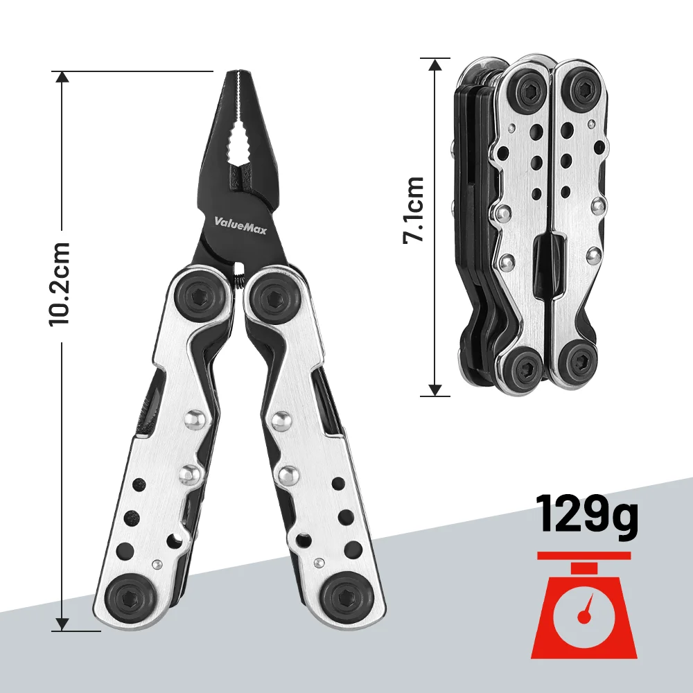 ValueMax Mini Multifunctional Plier Hand Tools Pocket Repair Multi-tool