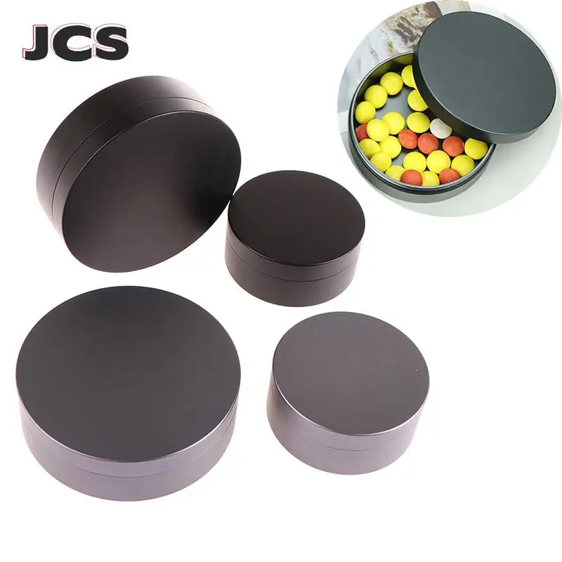 

New Mini Waterproof Aluminum Alloy Sealing Bottle Outdoor EDC Survival Pill Box Container Capsule Pill Bottle Tank Case