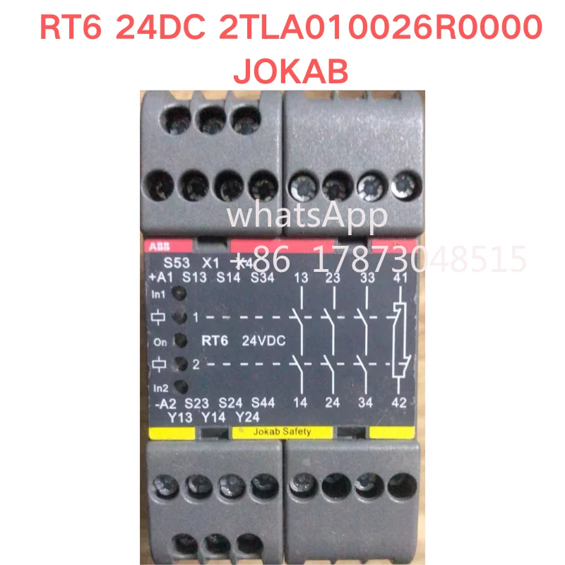 ABB RT6 24DC 2TLA di seconda mano 010026 R0000 JOKAB test OK