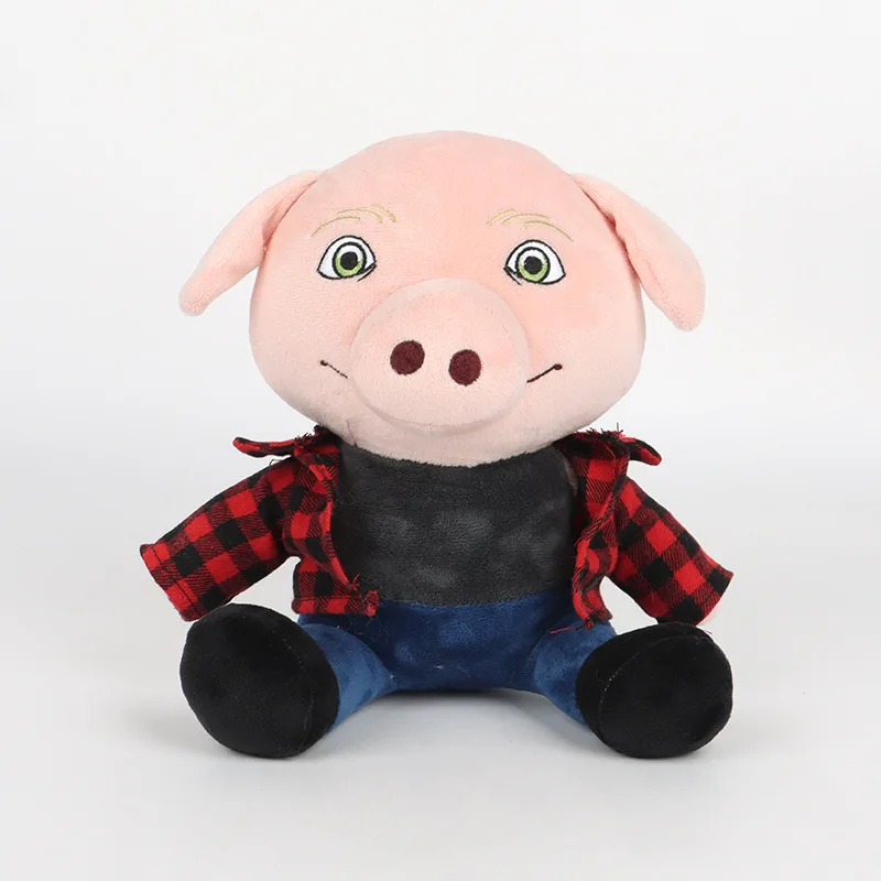 

John Pork Plush Toys Anime Stuffed Doll Cute Pig Plushie Pillow Soft Animals Decoration Peluche Gifts for Children Kids