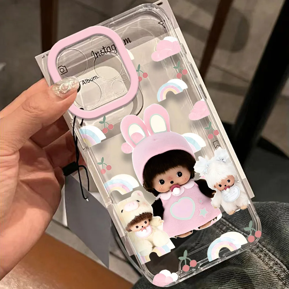 Schöne Monchhichis Handyhülle für Samsung Galaxy S26 S25 S24 S23 S22 S21 S20 FE Note20 Note10 Edge Plus Ultra Lite 5G Cover – Detail 12