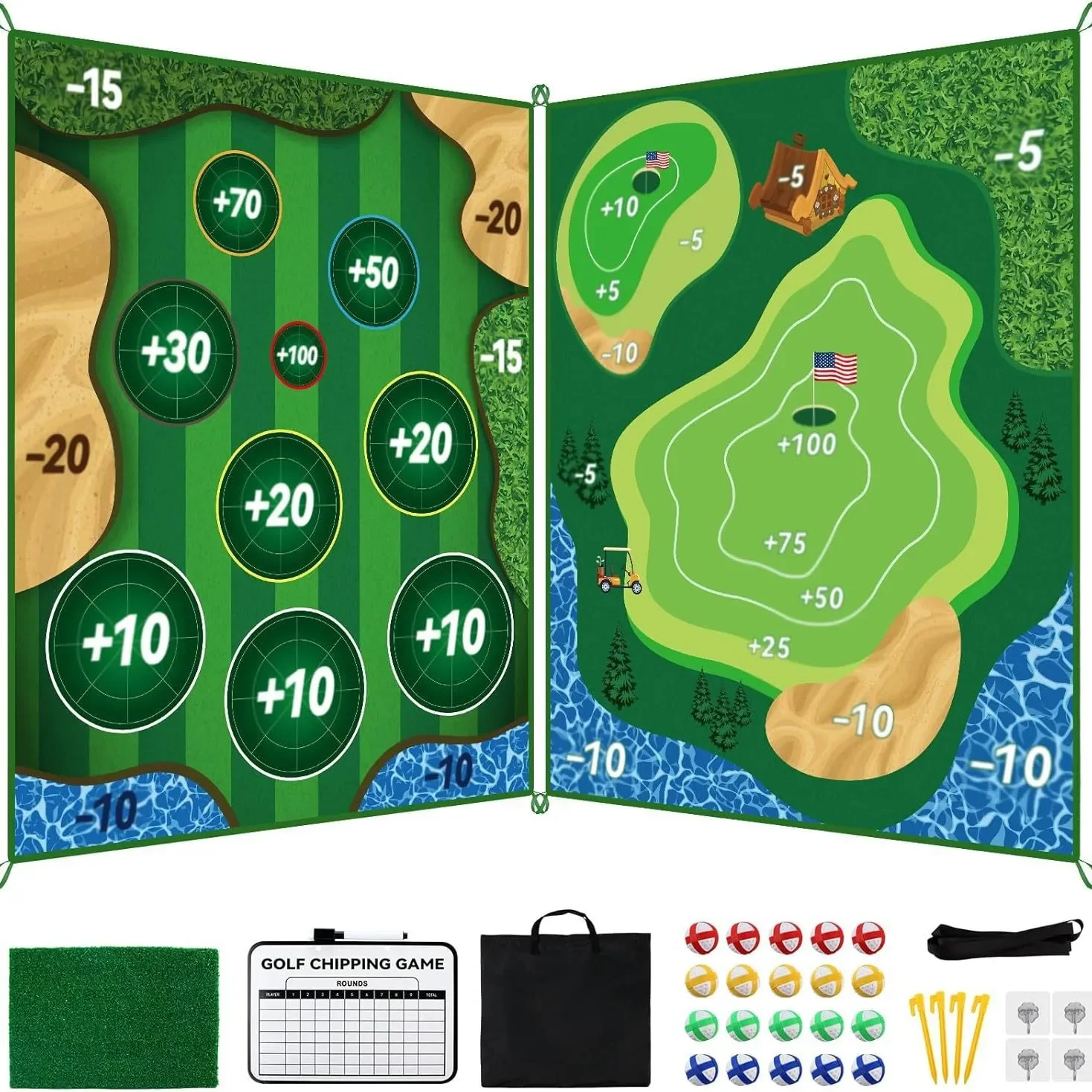 tapis-de-frappeur-pour-golfeurs-d'interieur-et-d'exterieur-ensemble-de-jeu-sport-de-golf-interaction-parent-enfant-jouets-de-sport-de-plein-air-decontractes-populaires