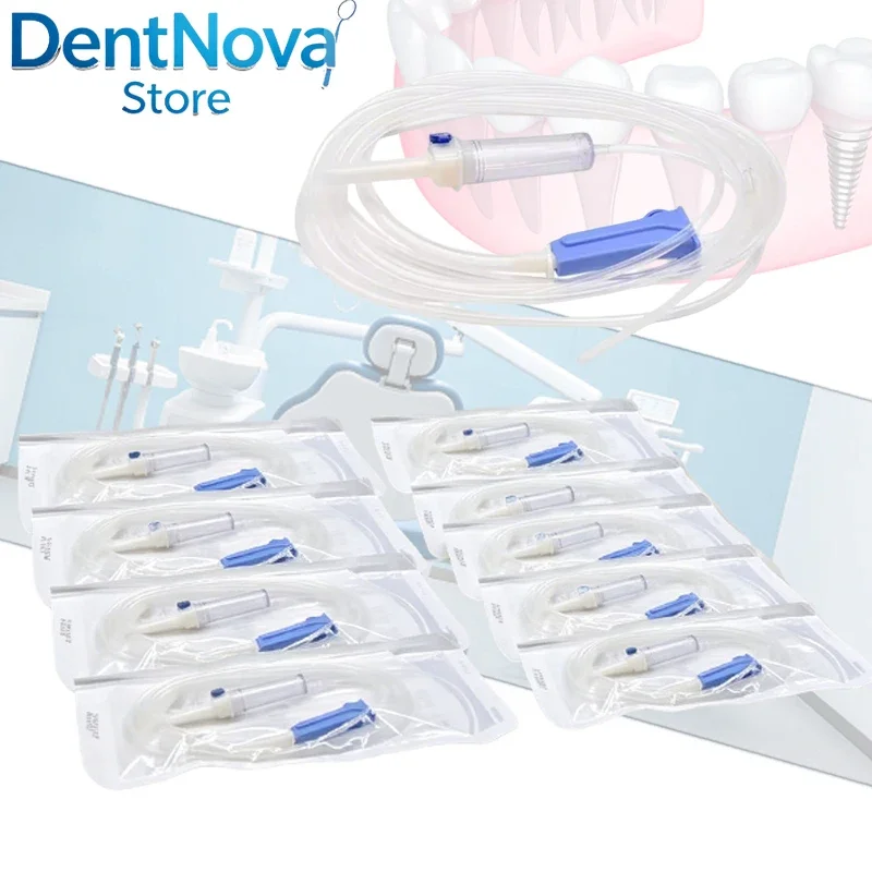 10PCS Disposable Dental Water pipe Mouth irrigator Implant water pipe Cooling pipe Length 3.1m Dentist materials Tools