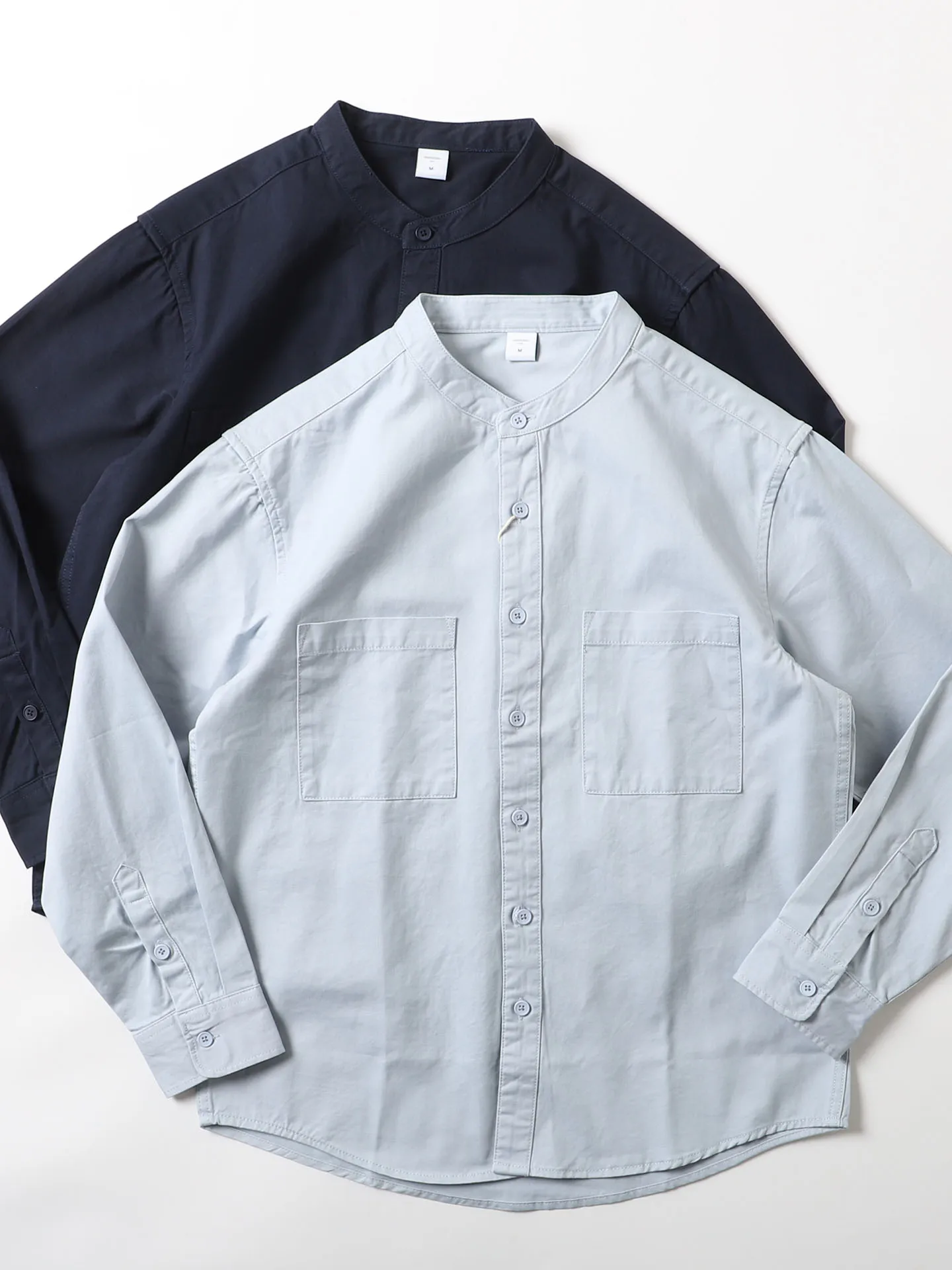 

High Quali Chinese Sle Pure Cotton Long Sve Men's irt Casual Color Versatile College Sle Trendy Button up Coat