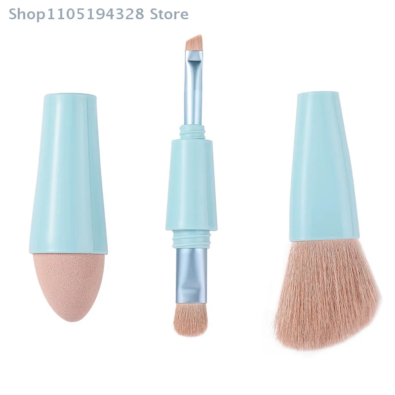 [MP] Reizen Draagbare Multitasker Beauty Tools Make-upborstels Afneembare make-upborstelset Make-upborstels