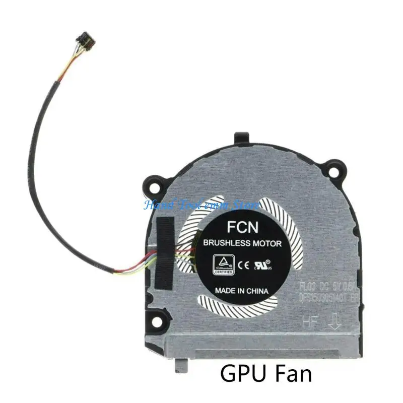 H37F เปลี่ยนแล็ปท็อป CPU GPU Cooling Fan Cooler หม้อน้ำสำหรับ 13S-IML 14S-IML แล็ปท็อปกราฟิกการ์ดพัดลมหม้อน้ำ