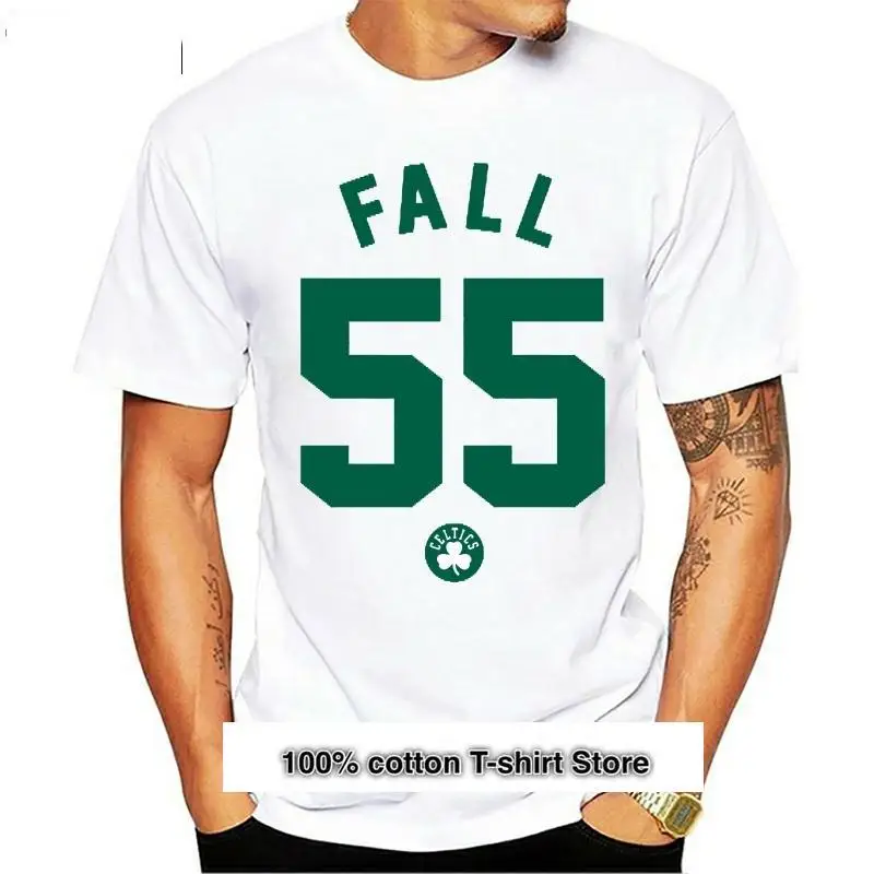 

Celtics-Camiseta de otoño para hombre, camisa de manga corta, Tacko, #55... Camiseta de más tamaños y colores