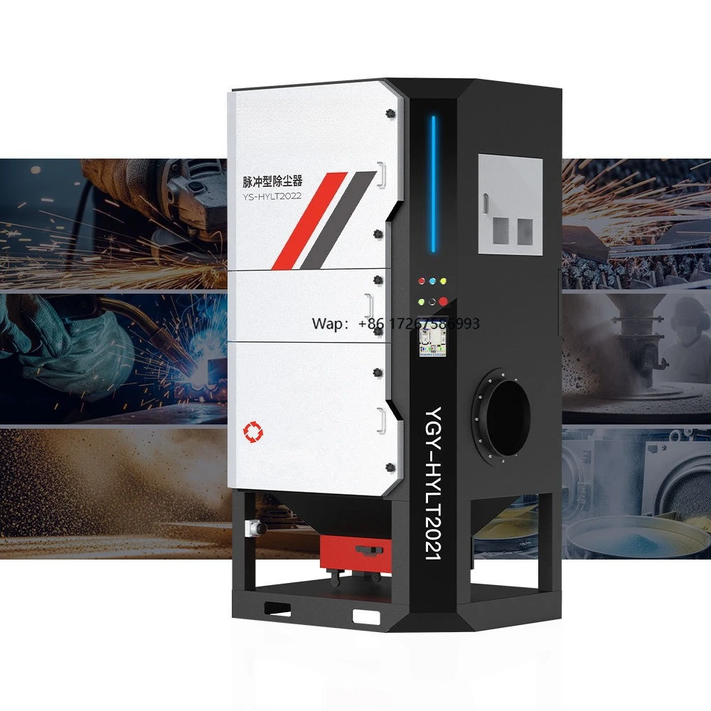 New High-Efficiency Cartridge Dust Collector Industrial Grade 99.99% Efficiency 5000m/h Airflow Powerful Suction Low Noise