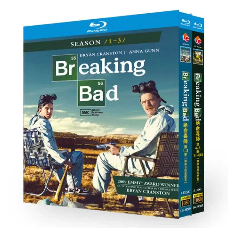 

Breaking Bad Season 1-5 Blu-ray Disc BD