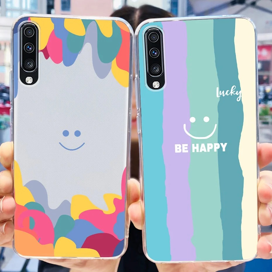 For Samsung Galaxy A50 50S A30S Phone Case Cute Painted Soft Silicone TPU Back Cover For Samsung A50 A 50S A30S Cases Fundas