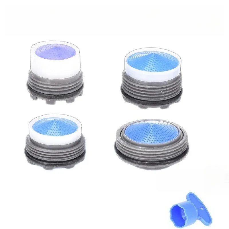 10Pcs The Splash Faucet Bubbler Water Saving Aerator Porcelain Bathroom Spout Net Soft Flower Water Mouth Flowers To Prevent