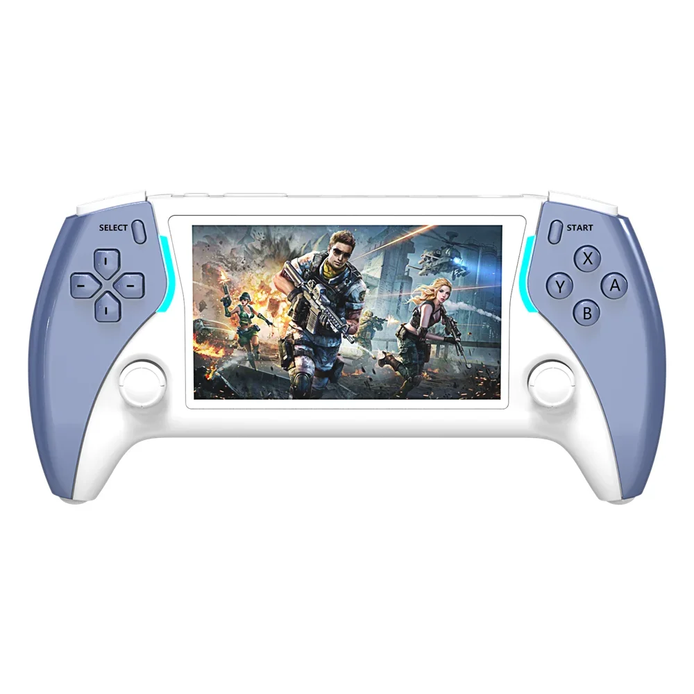 Project X Portable Pocket Video Game Console 4.3” IPS Screen Support PS1 Retro Gaming Dual Speaker Stereo