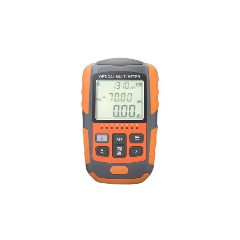 

Optical Power Meter Red Light All-in-One Machine Mini Optical Power Meter 10 Wavelength Optical Fiber Fault Tester 30mw