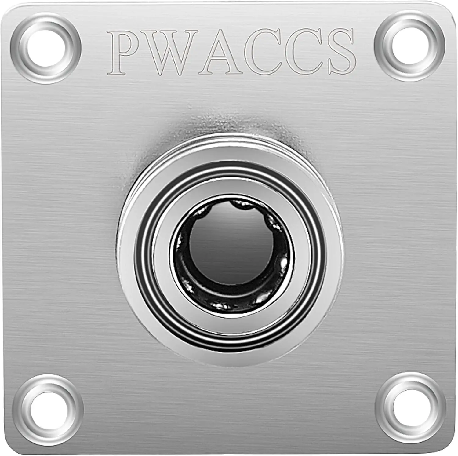 Soporte para cañón de espuma, soporte de acero inoxidable de conexión rápida de 1/4', estante de almacenamiento de accesorios para lavadora a presión (paquete de 4)