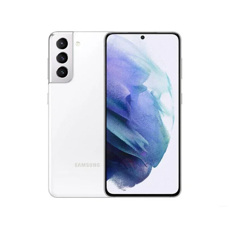 هاتف Samsung Galaxy S21 5G الذكي 128G/256GB ROM Qualcomm Snapdragon 888 6.2 بوصة 8GB RAM كاميرات خلفية ثلاثية هاتف مستعملة