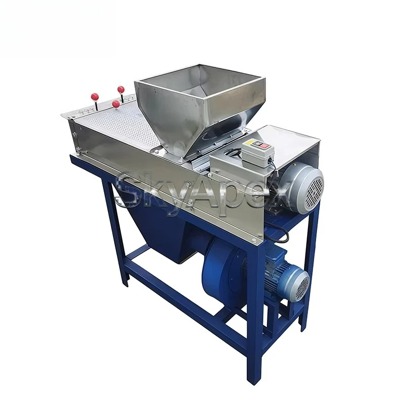 Stainless Steel Dry Peanut Peeling Machine, Removes Red Coat for Peanut Pine Nut Cashew, Ideal for Crushed Peanut Pre-processing