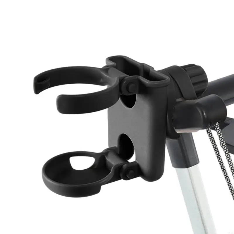 حاملة أكواب لعربات الأطفال مع بتلات سيليكون مرنة للهواتف وزجاجات الدراجات