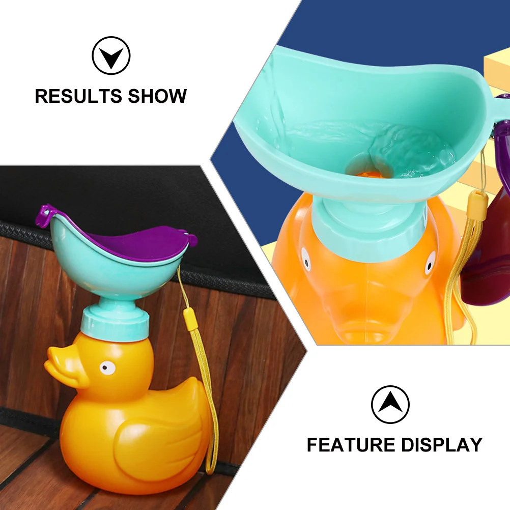 

1Pcs Children Portable Urinal Lightweight Reusable Emergency Urine Bottle Kids Outdoor Travel Urinal for Car Camping
