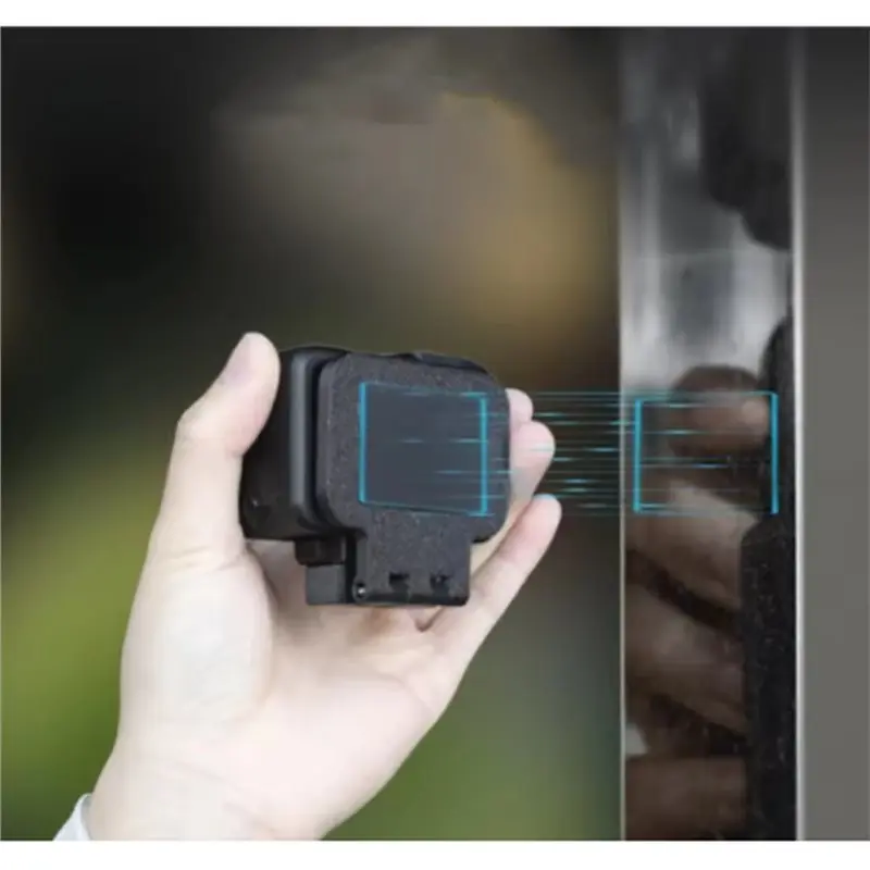 B44C For DJI Action 5 Pro Action 4/3 Multifunction Magnet Stand Base Desktop Fixed Holder Black Magnetic Mounting Bracket