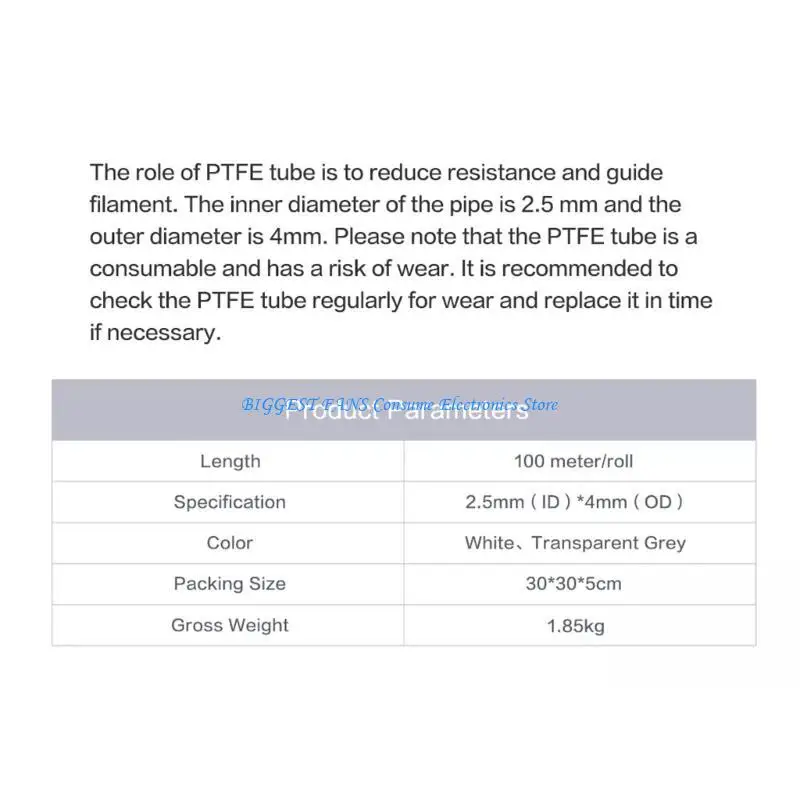 tubo-filamentos-ptfe-100-metros-4x25-mm-facil-limpiar-mejora-impresion-forma-suave-y-precisa