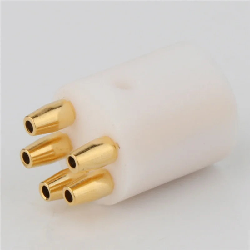 Turnlabe 5Pins M DIN Gold Plated Connector Plug, Turntable Tonearm 5 Pin Male DIN Connector For REGA LINN ROKSAN, Male Durable