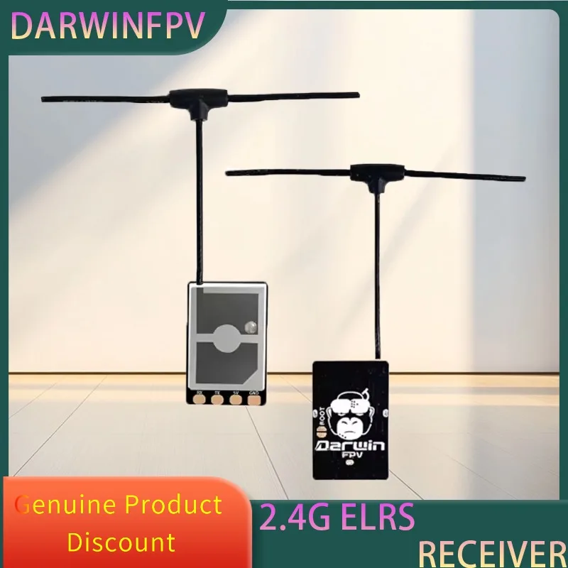 

DarwinFPV "Cement" Ultra Durable ELRS 2.4G Receiver IP67 Dustproof and Waterproof