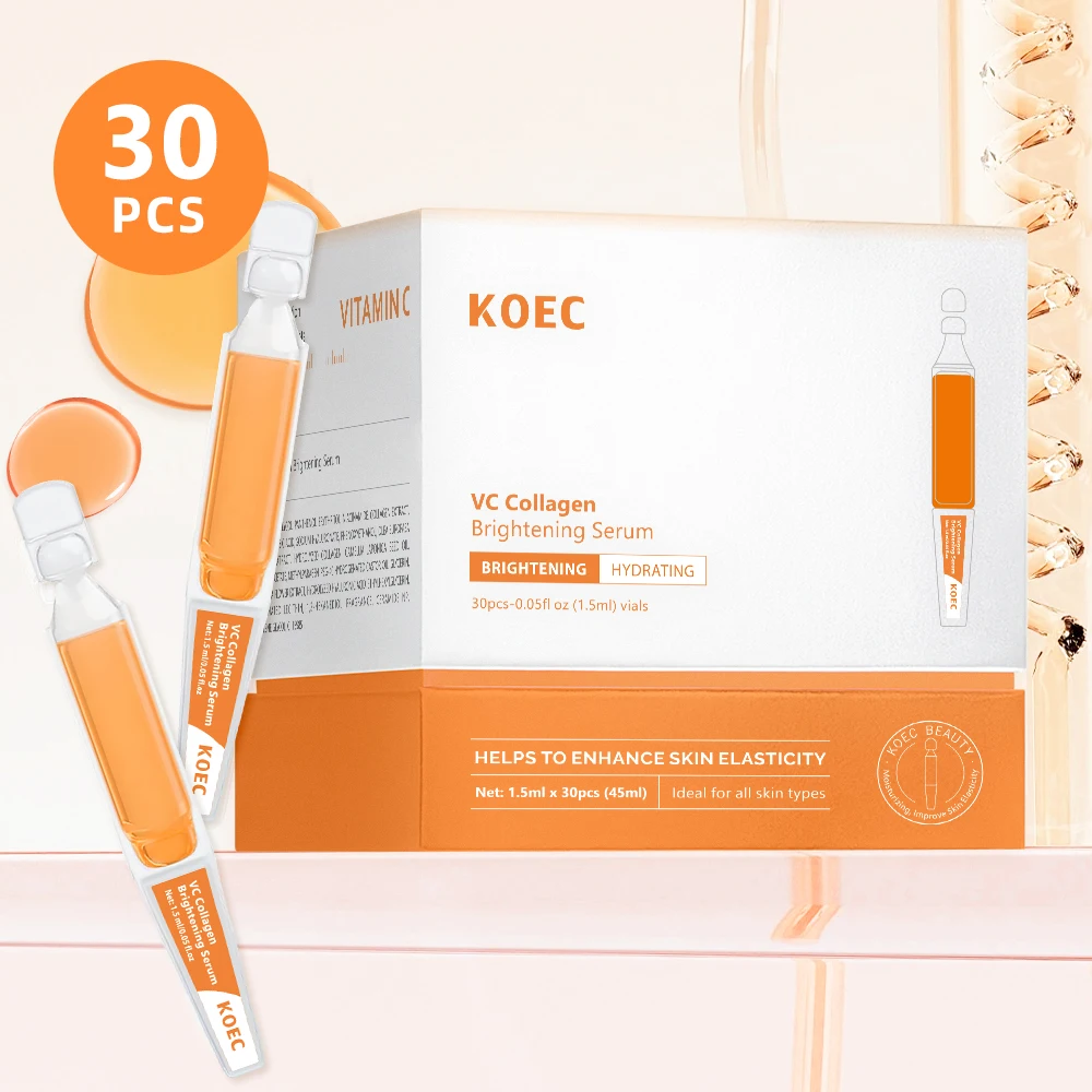 

Vitamin C Face Serum with Collagen For Sensitive Skin,Rejuvenating Facial Serum for Fine Lines & Wrinkles,Deep Hydrating and Glo