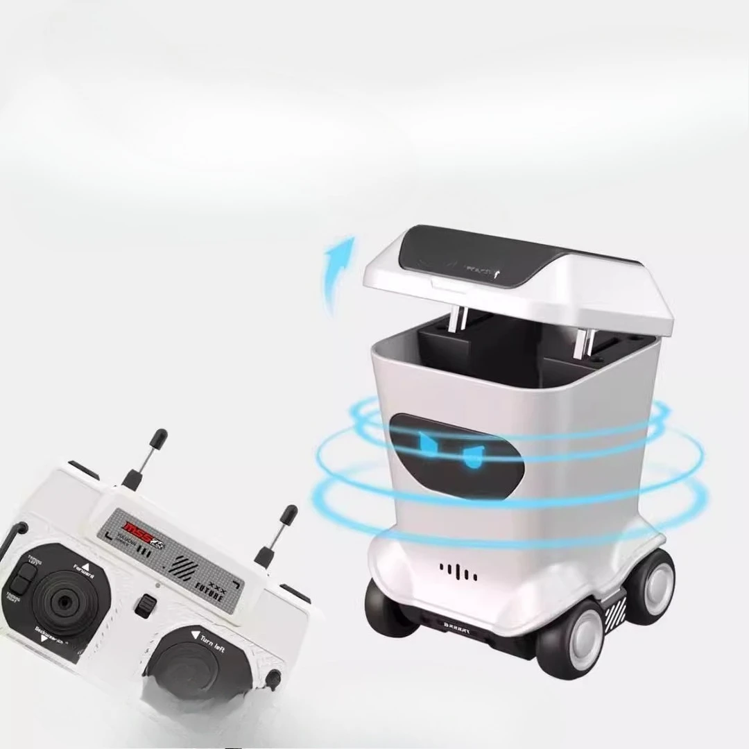 Tactical Remote Control Trash Can Trendy Table Decoration Piece