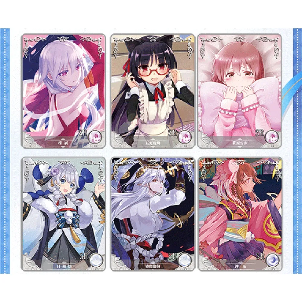 Wholesale Goddess Story Collection Cards Charm Girl Party Anime Temptation Feast Exquisite Peripheral Cards Booster Box Kid Gift