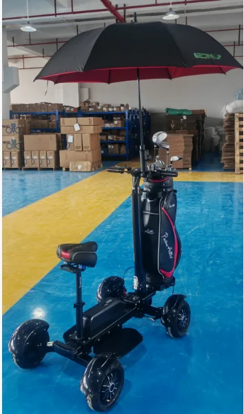 ESWING 4 Wheel Golf Mobility Scooter 2400W Powerful Electric Mobility Scooter Cost Effective Golf Mobility Scooter Foldable Fat