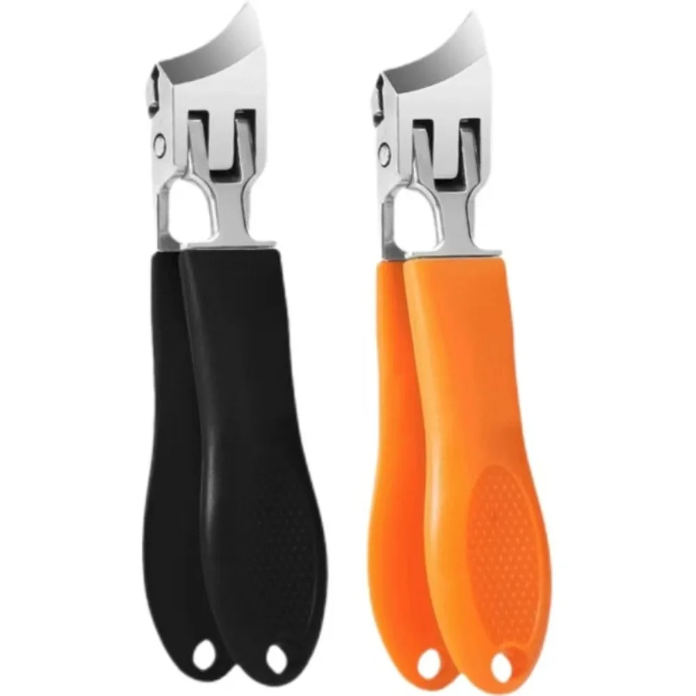 New Anti-splash Nail Clippers Diagonal Pliers ABS Toenail Cutter Large Size Nail Scissors Household