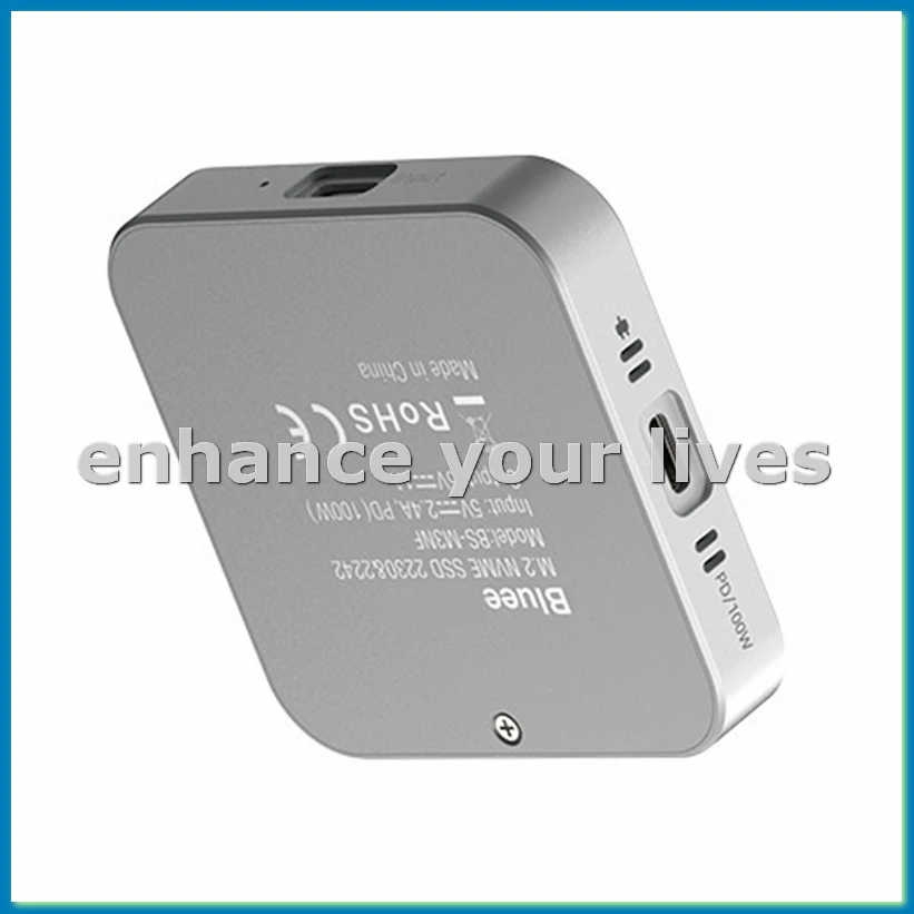 

Корпус SSD M.2 Адаптер-концентратор USB C 10 Гбит/с - Совместимый USB-C 3.2 и USB-A 3.2 M.2 NVME 2230 SATA SSD 2TB-A23U