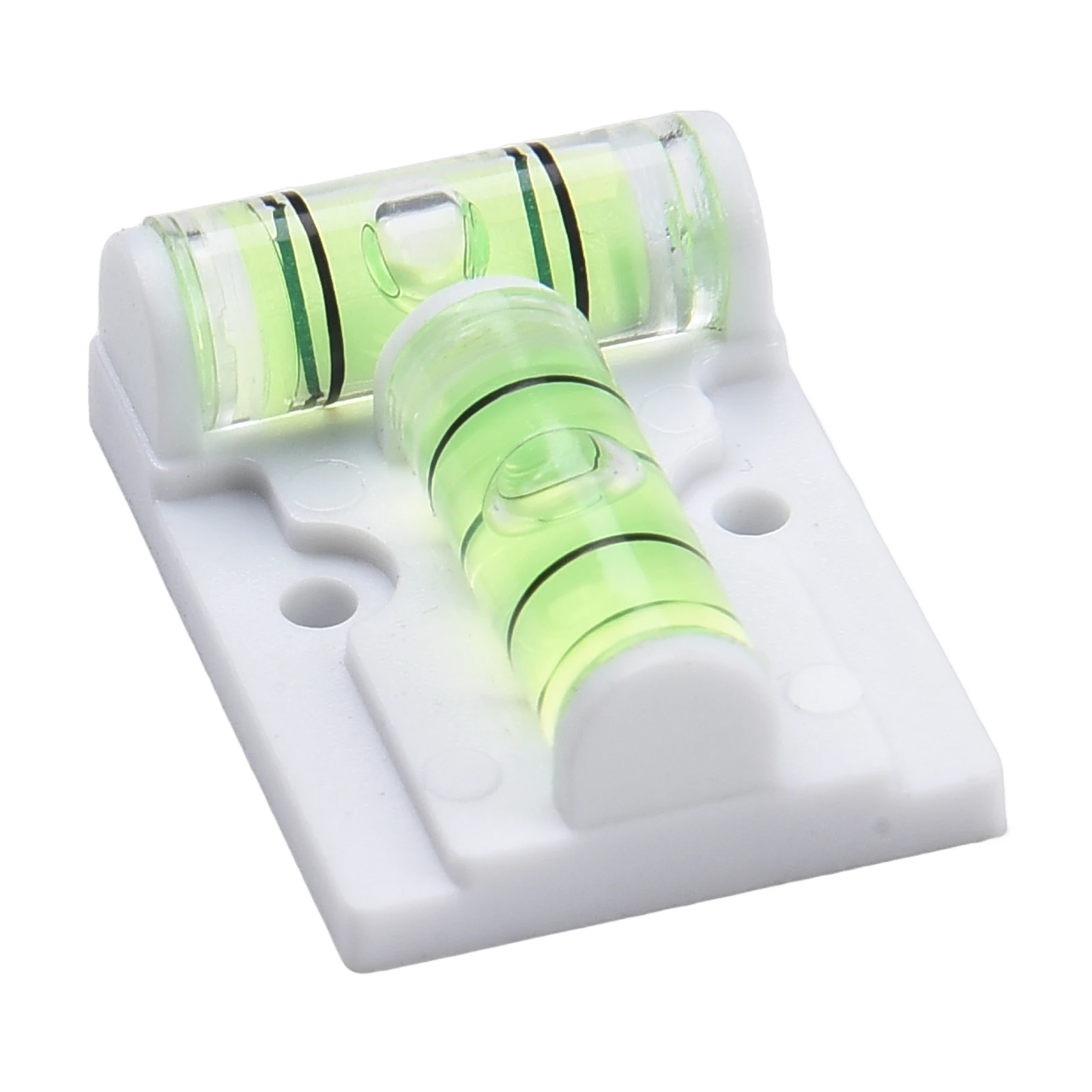 2pcs Compact T-Type Plastic Mount for Spirit Level Inclinometer Bubble Level and Portable Precision Measuring Equipment