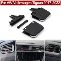 Car Front Dashboard Air Conditioner AC Vent Grille Outlet Tab Clip Slider For VW Volkswagen Tiguan 2017 2018 2019 2020 2021 2022