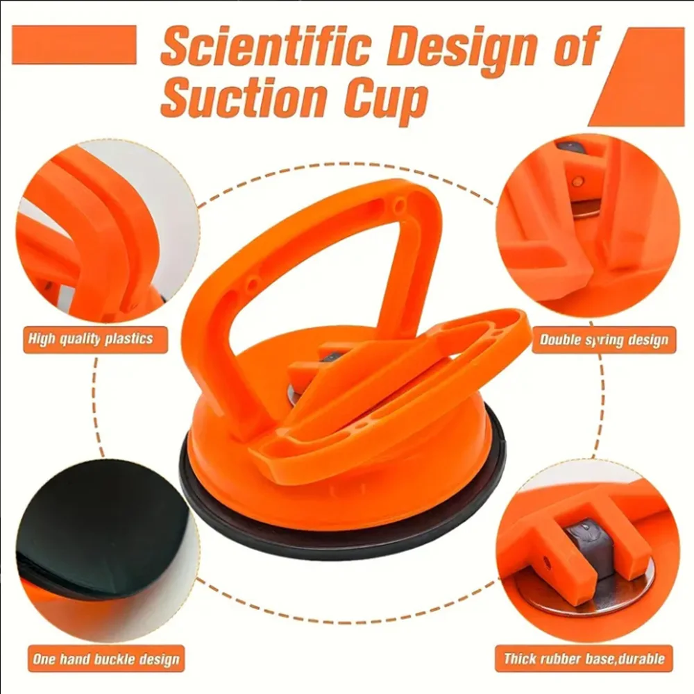 Vacuum Strong Suction Cup Heavy Duty Vacuum ABS Handle for Glass Tile Floor Ceramic Suction Cup Lifting Car Dent Repair Tool