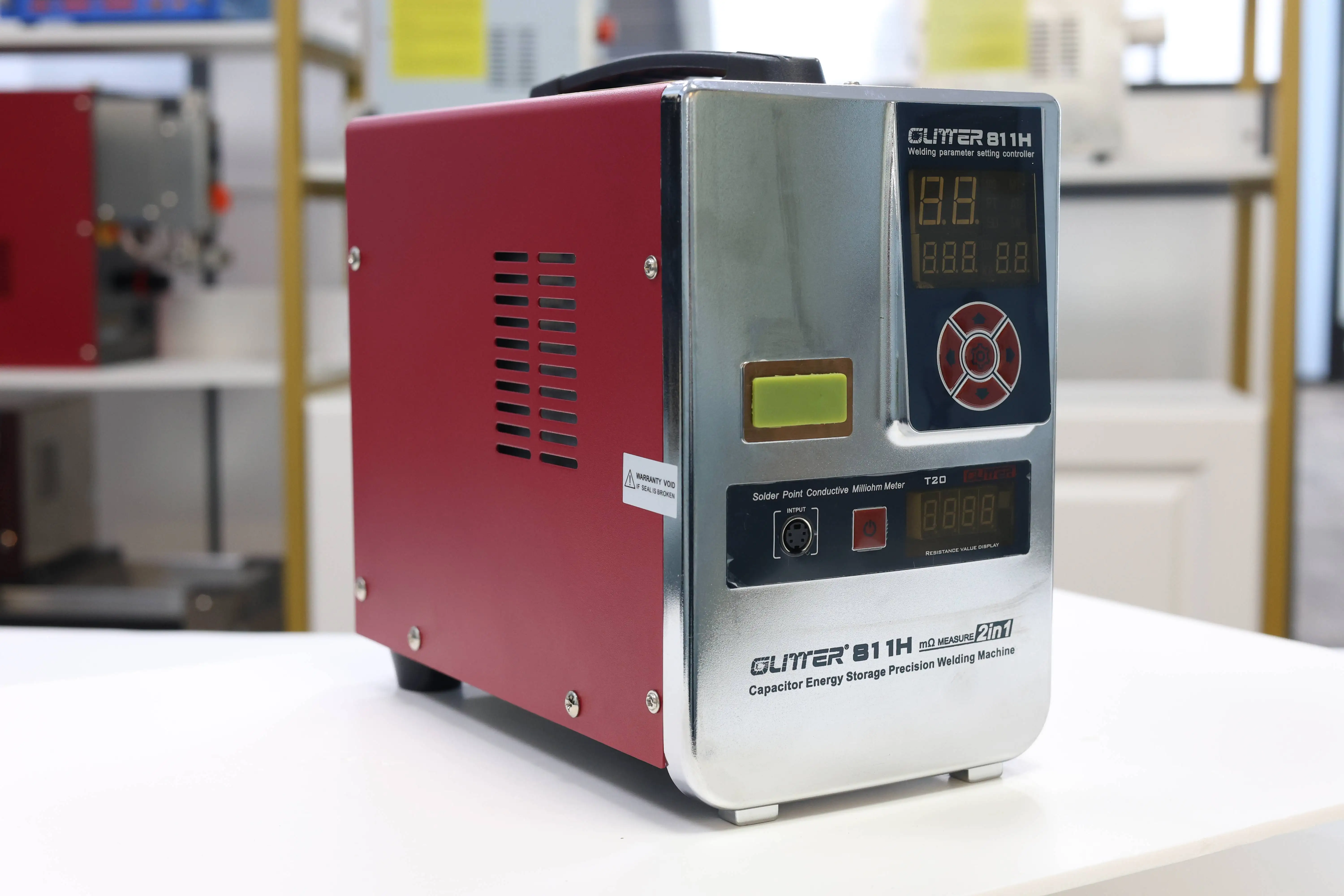 

811H 42KW Industrial Dual Function Spot Welder with Integrated Welding Pen for 18650/21700/32650 Batteries