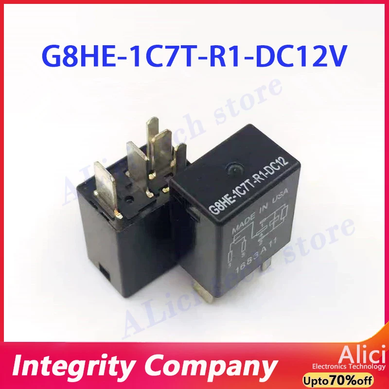 

3/5 шт. G8HE-1C7T-R1-DC12V автомобильное реле