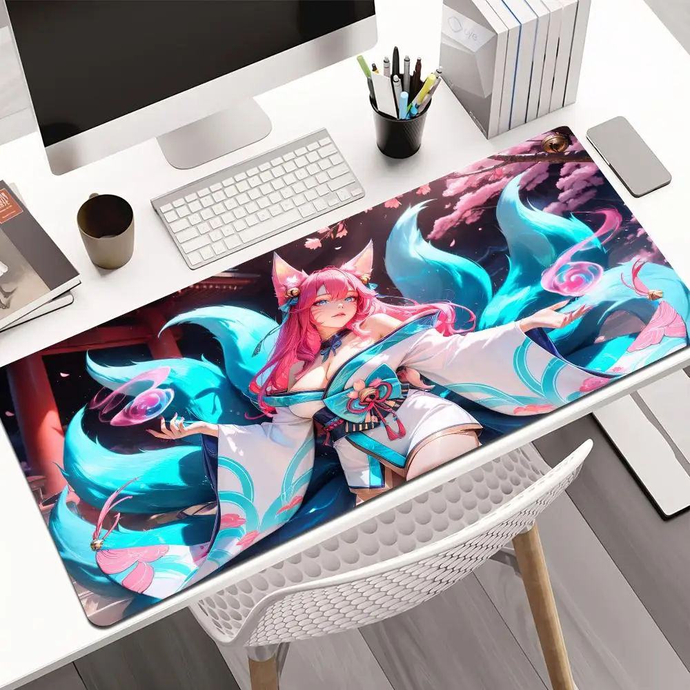 

PC Sexy cosplay clothing anime girl Mouse Pad Desk Mat gaming mats pc accessories keypad expansion pads rubber anti-slip base