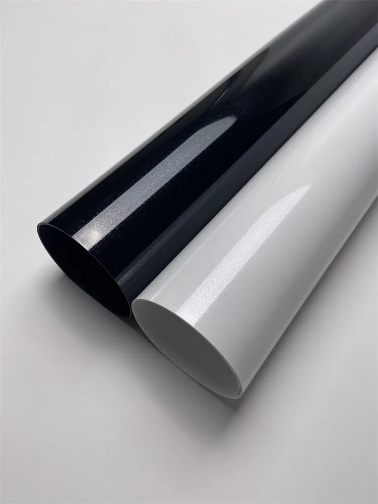 AliExpress Aomior Premium Bright Sparkle Gloss Metallic Black White Car Vinyl Wrap Film Stickers Waterproof Vehicle Motorcycle Bicycle Decoration