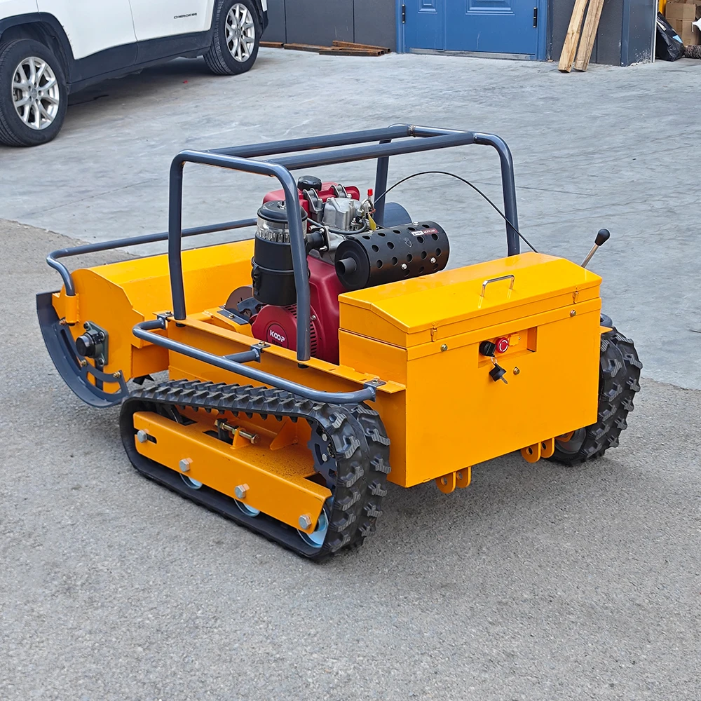 الذكية جزازة العشب عن بعد 800 مللي متر إلى 1200 مللي متر جميع التضاريس المطاط التحكم عن بعد روبوت فلايل جزازة العشب مناسبة لحديقة المروج #6