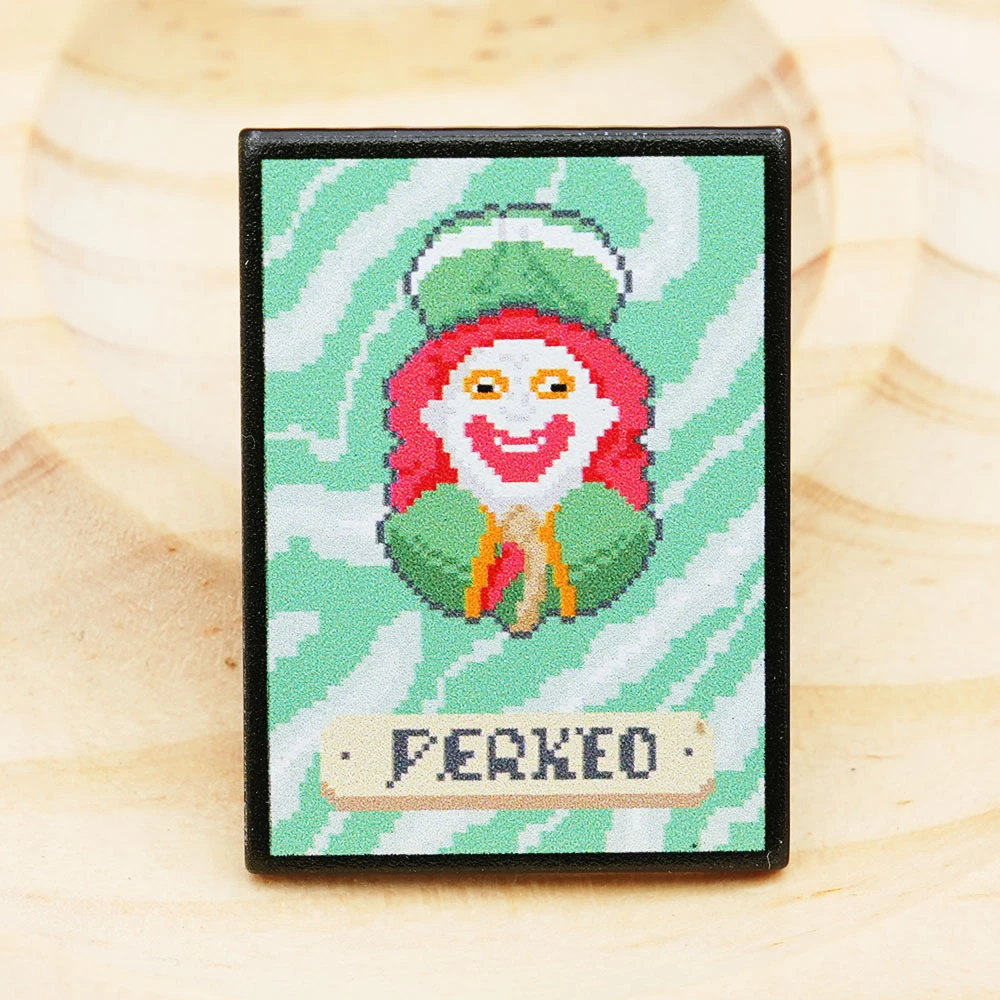 

Anime Balatro Perkeo Cosplay Costume Badge Pin Accessories Backpack Pendant Metal Prop Brooch