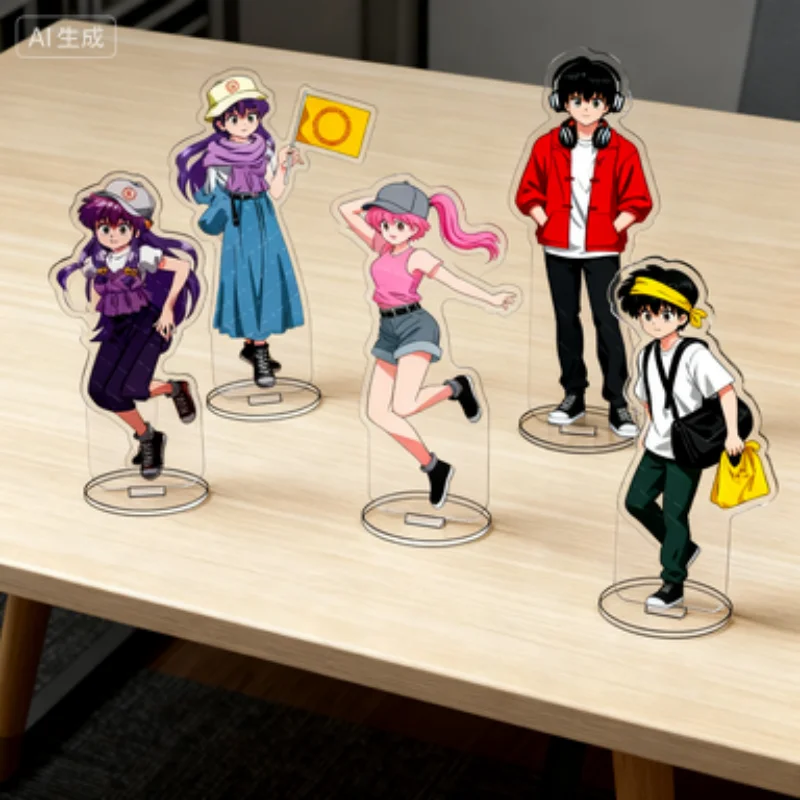 

Anime Ranma 1/2 Ranma The Chinese Kung Fu Series Acrylic stand standin Yuyuko Decorate the tabletop Collectibles Gifts