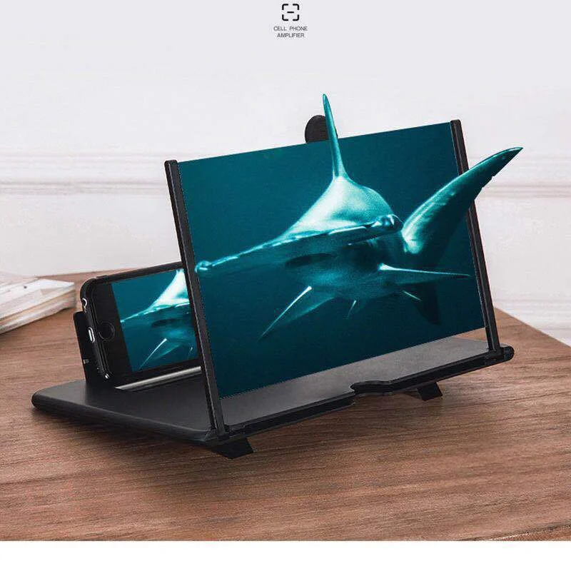 10/12 Inch HD Mobile Phone Screen Amplifier Anti-Blue Light Eye Protection Screen Magnifier