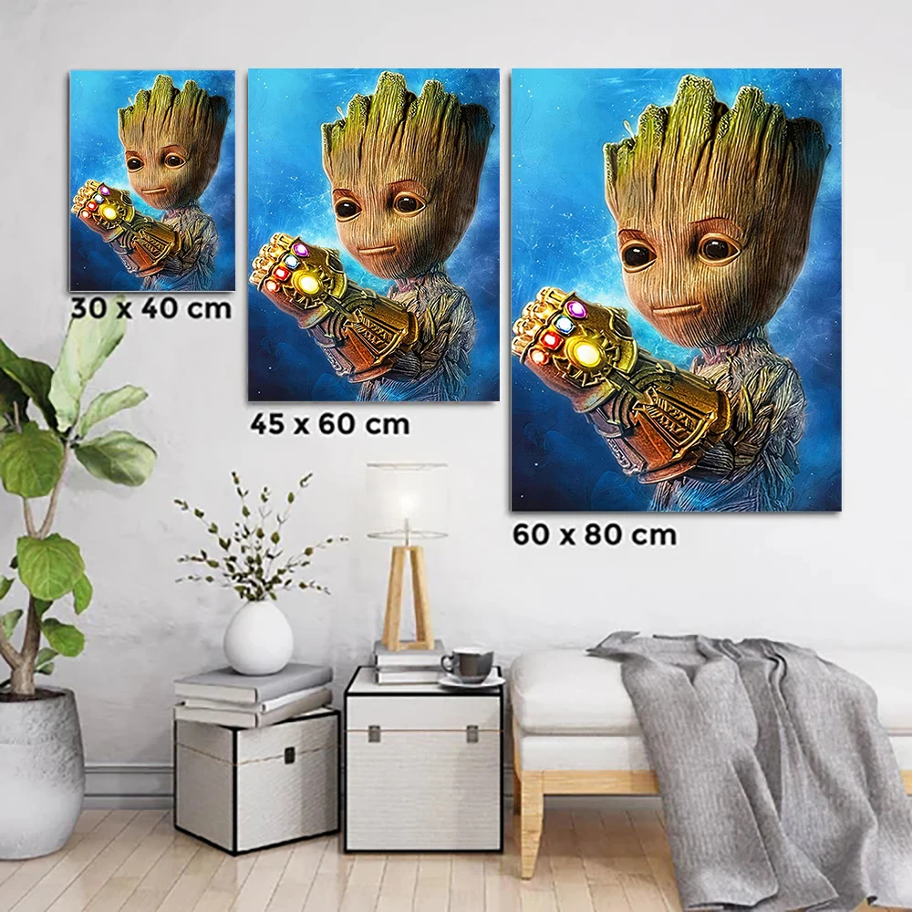 YOUQU Diamond Painting Art DIY Diamond Embroidery Cross Stitch Marvel 5D Diamond Mosaic Home Decoration Gifts Handicrafts